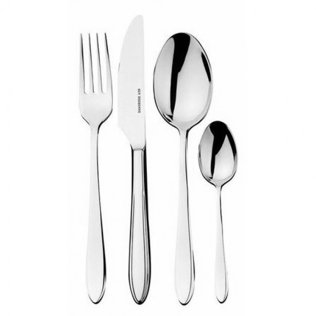 96 piece cutlery set - 18/10 stainless steel - Norway - Guy Degrenne