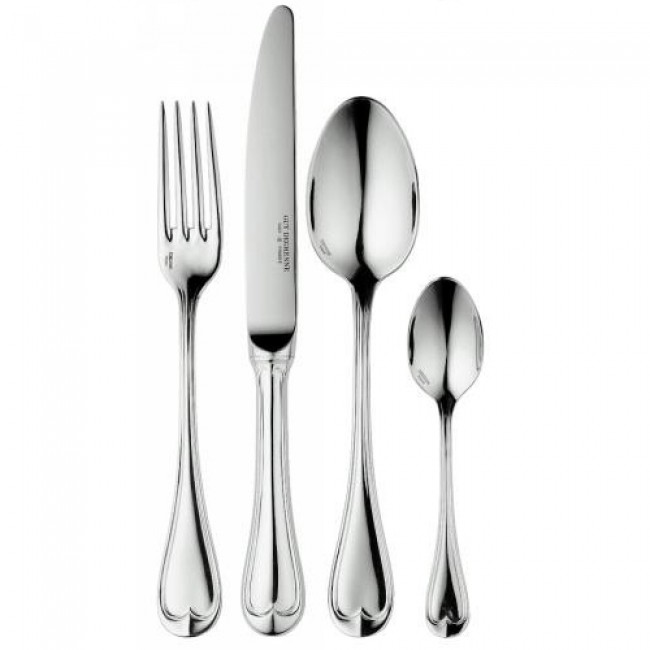 Ménagère 96 pièces en inox 18/10 3,5mm finition miroir - Neuilly - Guy Degrenne