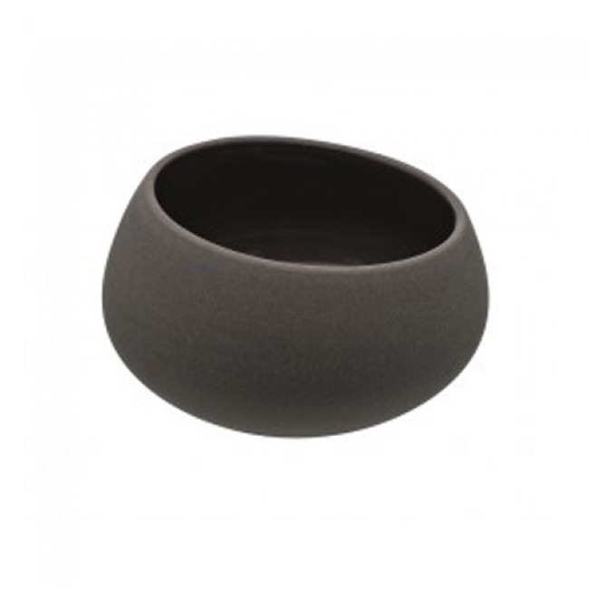 Sandstone gourmet mini bowl 2oz/7cl dark grey - singly sold - Bahia - Guy Degrenne