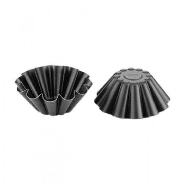 8cm non-stick brioche mold - Set of 6