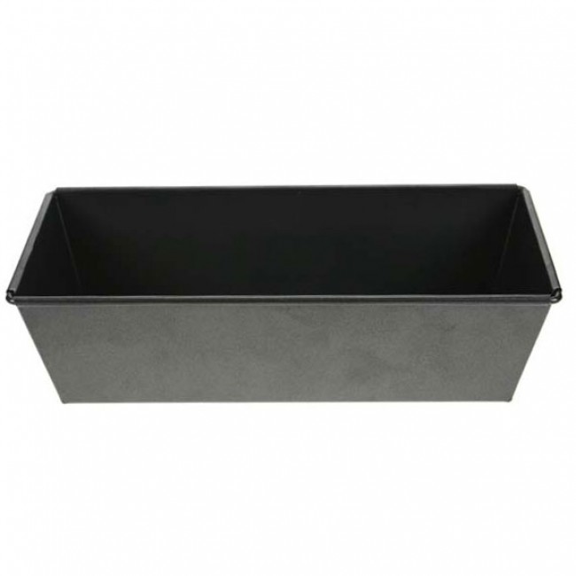 Metal loaf pan non-stick bottom 10 x 4.3 in / 25 x 11.5 cm