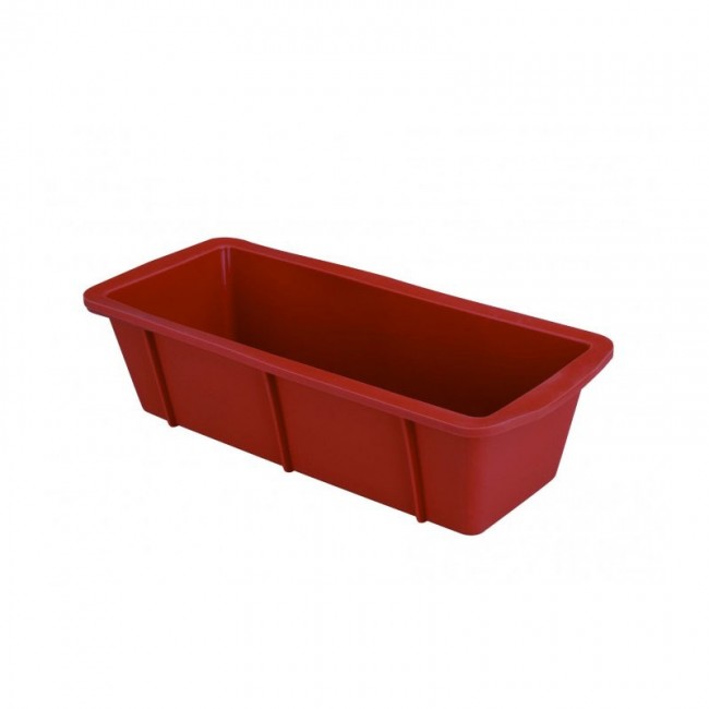 Rectangular silicone mold 24 x 10 x 6.5 cm / 9.4 x 4 x 2.4 in