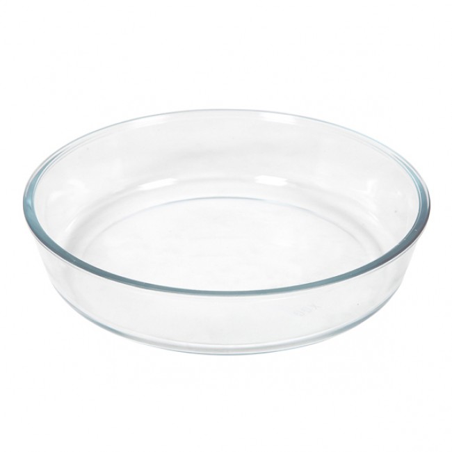 Glass pie dish 26.2 x 6 cm / 10.2 x 2.4 in