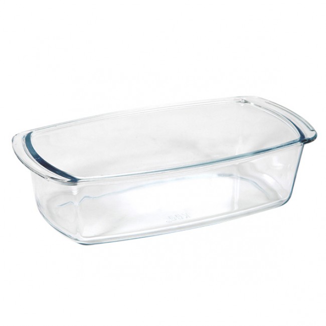 Rectangular glass mold 26.9 x 14 cm / 10.3 x 5.5 in