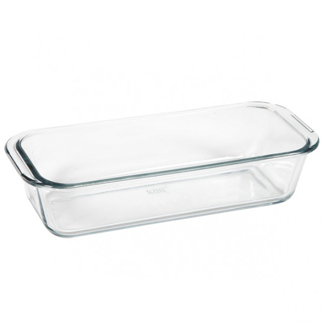 Rectangular glass mold 31 x 12.6 cm / 12 x 5 in