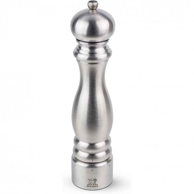 Stainless steel pepper mill Paris Chef u'Select 12" / 30cm - Paris Specials - Peugeot
