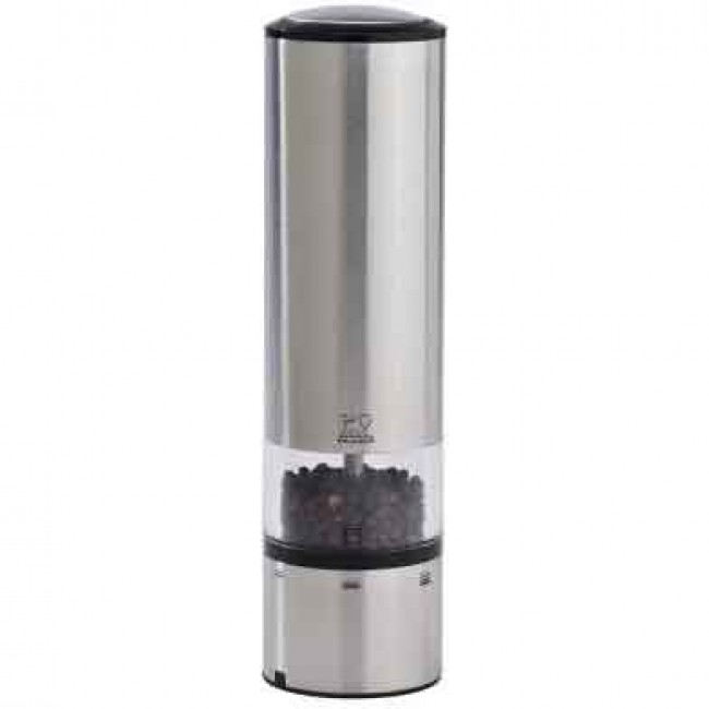 Electric u'Select pepper mill 8" / 20cm stainless steel transparent - Elis sense - Peugeot