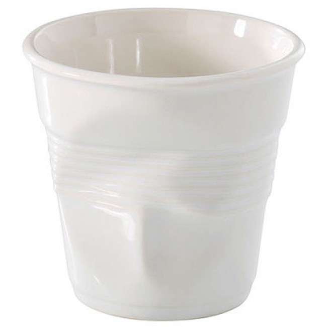 Gobelet Froissé cappuccino 18 Cl blanc Revol - Tasse et Mugs - Achat
