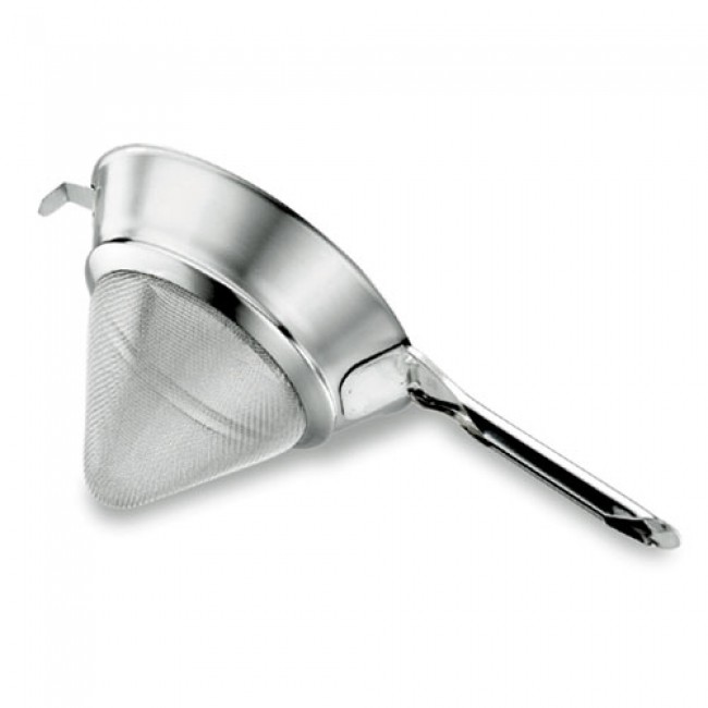 Passoire chinois étamine 24 cm inox avec support et toile métallique - Lacor