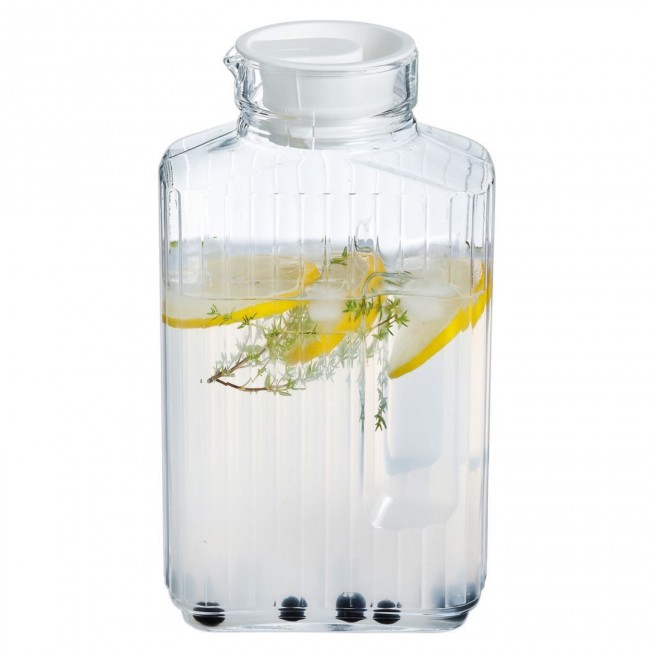 Glass jug with lid - Broc 67.6oz / 2L - Singly sold