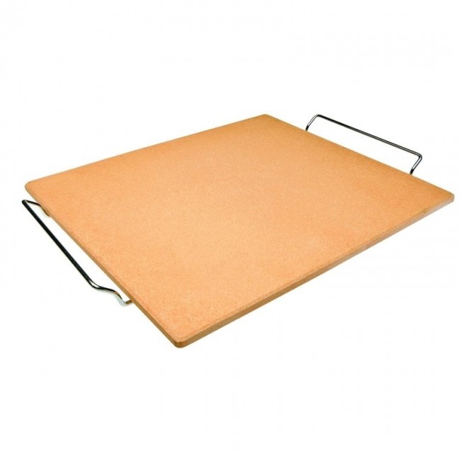 Plat à pizza 40cm - Bords droits - Paderno