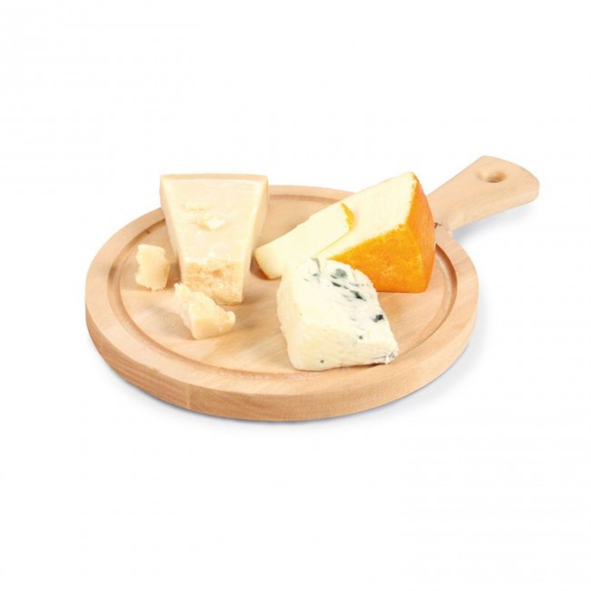 Round wooden cheese board Ø24 cm/ 9,4" - Size M - Explore - Boska