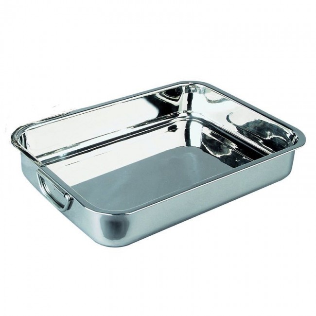 Plat à rôtir en inox 18/10 - 60x45cm - Chef Classic - Lacor
