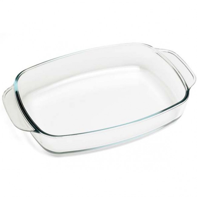 Rectangular glass oven dish 33.5 x 21.5cm / 13 x 8.3" 