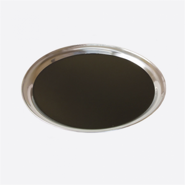 Stainless steel bar tray - black - 16" / 40 cm - AZ Boutique