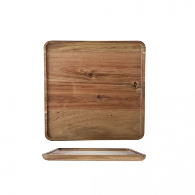 Plateau de bar rond en inox 40 cm - AZ Boutique