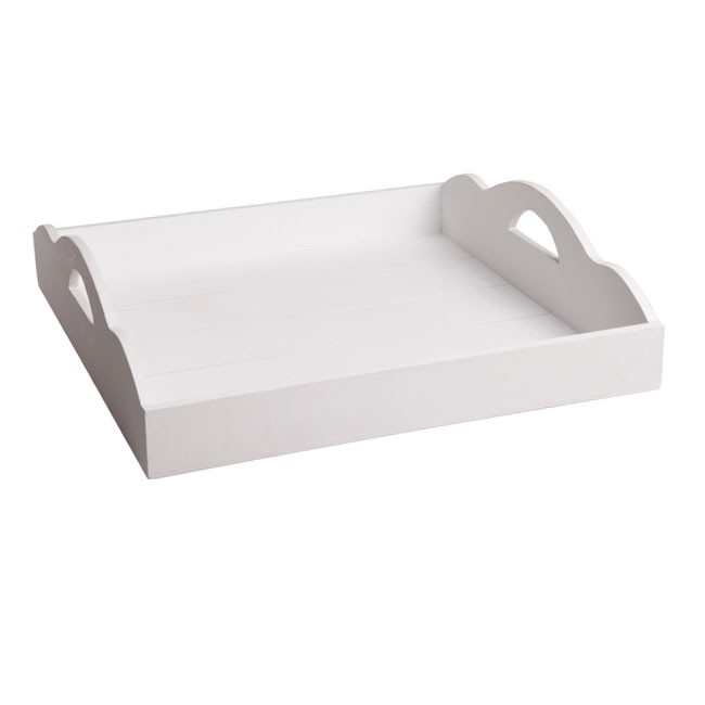 Plateau de bar rond en inox 40 cm - AZ Boutique