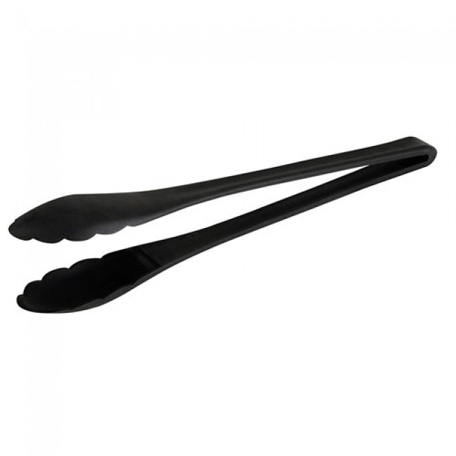 Pince à salade noire en PA+ 32cm - Pince noire - Paderno