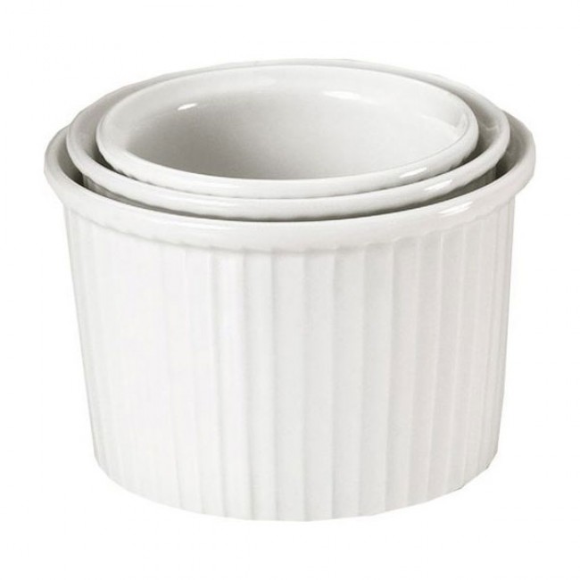 Ramequin haut blanc 16cl / 8cm en porcelaine - Pillivuyt
