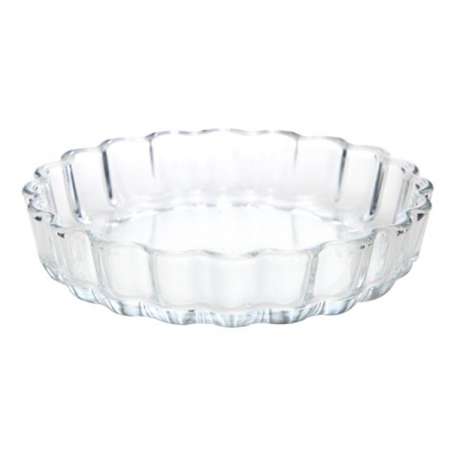 Set of 4 mini pie pans 12.8 x 2.9 cm / 4.7 x 0.8 in