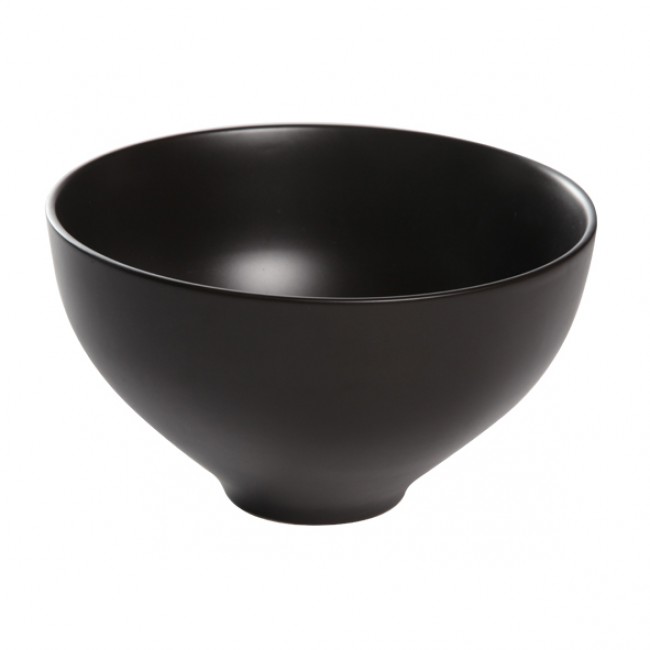 Salad bowl 9" / 22cm black - Okinawa - Cosy & Trendy