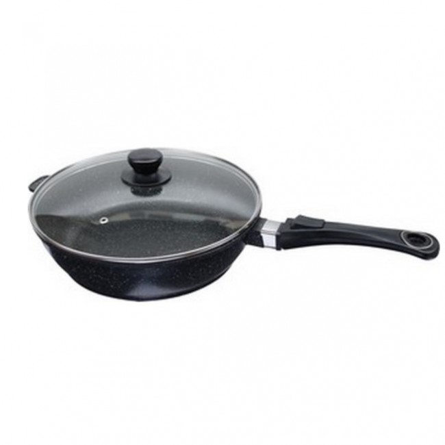 Ménagère 24 pièces bleue en inox - Range couverts en bois - Laguiole - Jean Dubost