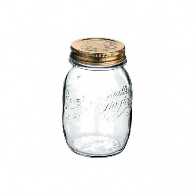 Canning jar 50cl with lids 70mm - Set of 12 - Quattro Stagioni - Bormioli Rocco