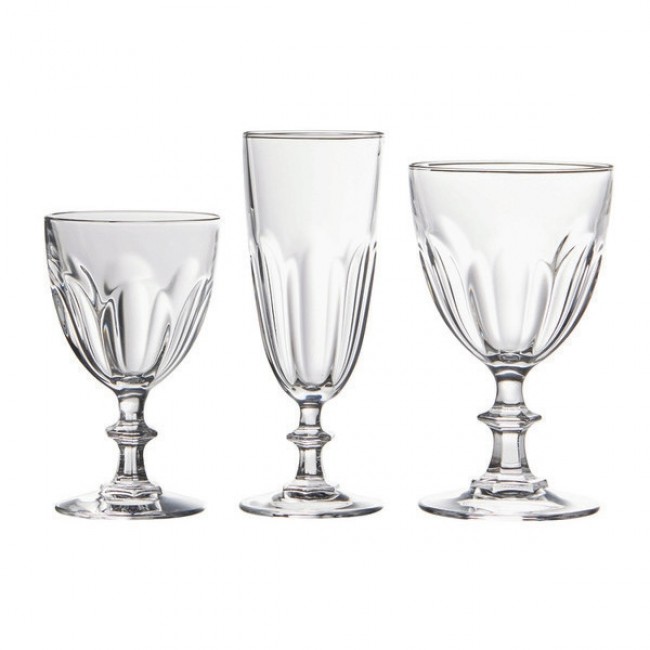 Verre à vin à pied empilable 28cl - Lot de 6 - Colosseo - Bormioli Rocco