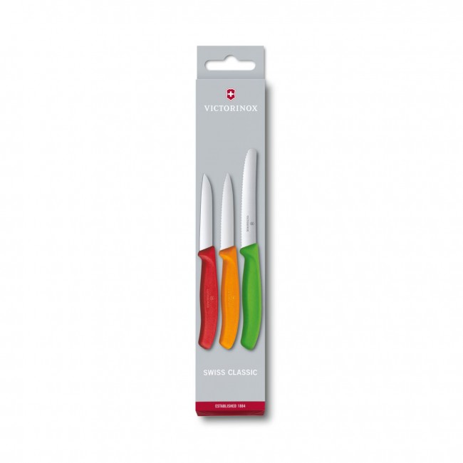 Couteau de cuisine universel japonais type Santoku - lame 13cm en céramique fine - Céramique Classique - Forever