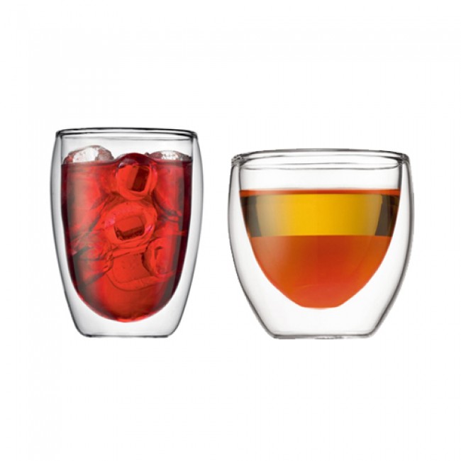 Tasse à expresso en verre 12cl - Lot de 2 - Duos - Luigi Bormioli