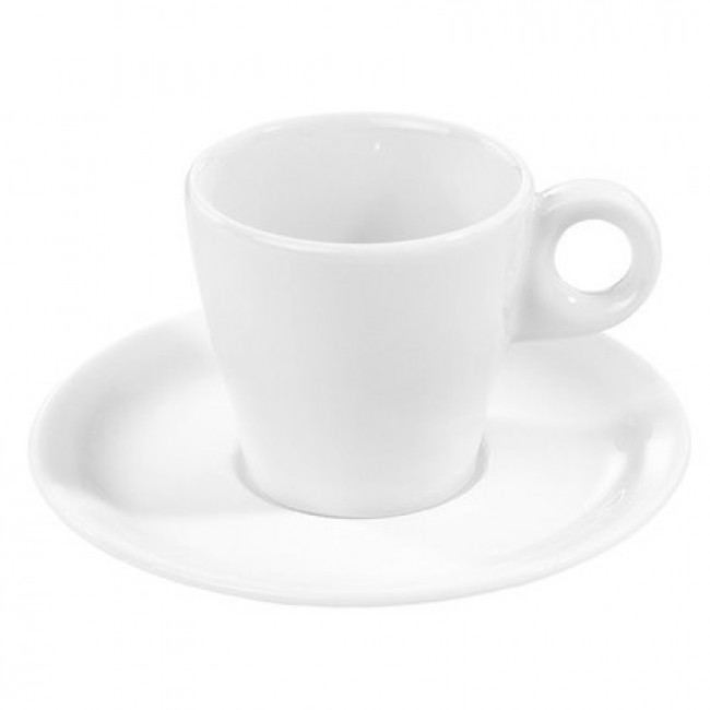 Sous-tasse à thé 15cm blanche en porcelaine - Fluto - Pillivuyt