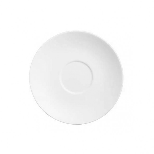Porcelaine white saucer 6.3" / 16,5cm - Olea - Chef & Sommelier