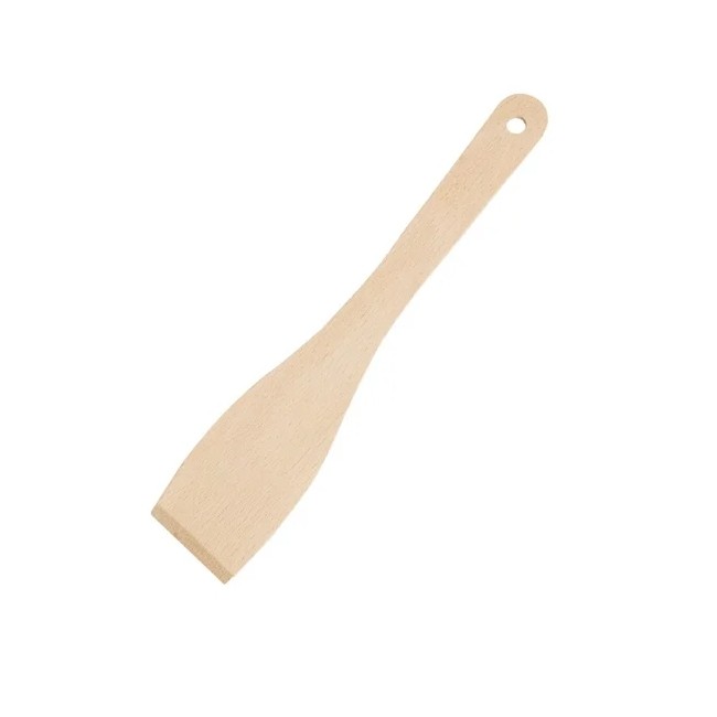 Beveled wooden spatula 12 in / 30 cm