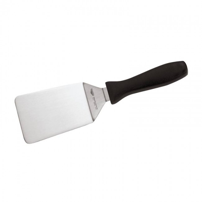 Spatule triangulaire en inox 18/10 et silicone 27,5cm - Paderno