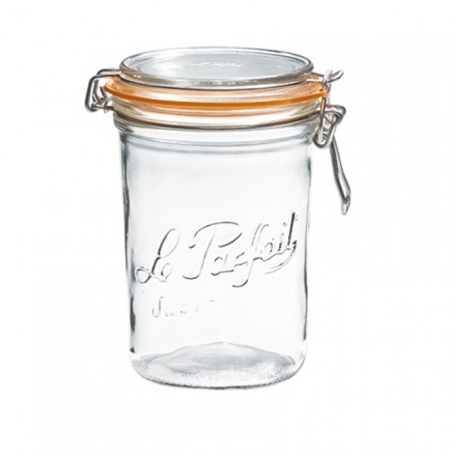 Glass terrine jar 35 oz / 1000 g with 100 mm airtight gasket
