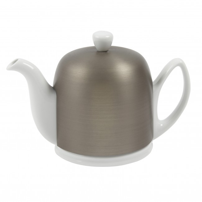 White teapot 6 cups - Alu zinc bell - Salam - Guy Degrenne