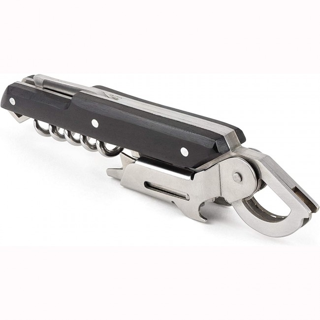 Sommelier corkscrew - black 14cm/5.5" - Clavelin - Peugeot