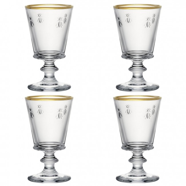 Verre à vin 24cl - Lot de 6 - Abeille - La Rochère