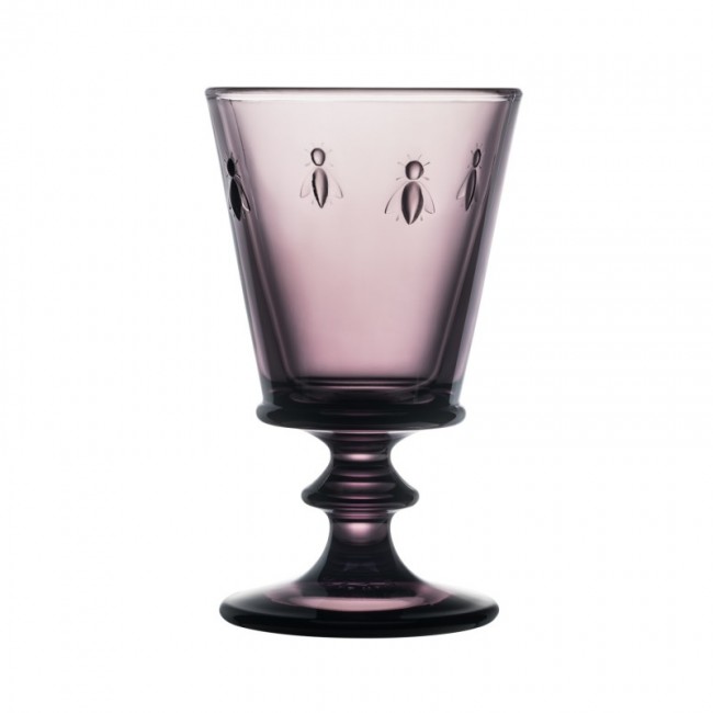 verre à eau - gobelet rose 27cl - Lot de 6 - Abeille - La Rochère