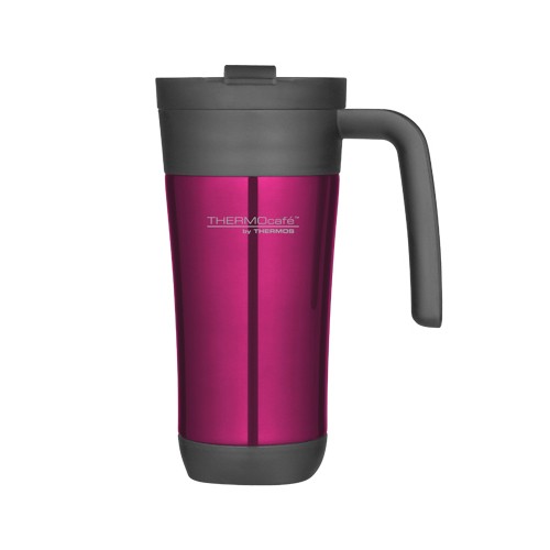 Pink Thermo Flask Mug Insulated Travel Mug 14oz Pink Thermocafe