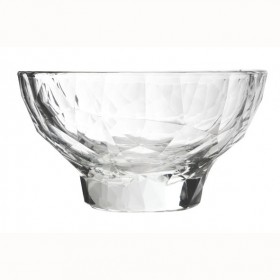 Transparent glass ice cream cup 7.4oz / 22cl - Set of 12