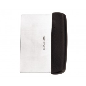 Cutting dough scraper - 15 cm x 7,5 cm - Inox