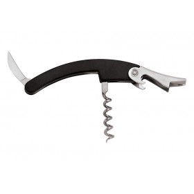Inox and plastic waiter's corkscrew