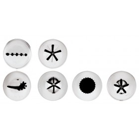 Piping tip  - Inox - Batch of 6