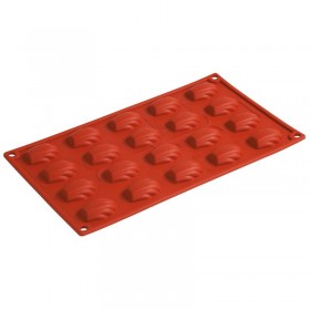 Flexible silicone mold - 20 minimadeleines