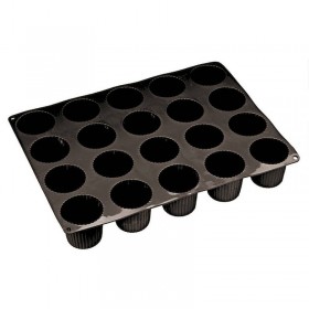 Flexible silicone mold - 20 mini-panettone