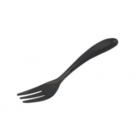 Black cocktail presentation fork - Batch of 12 - Inox