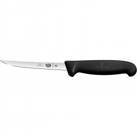 Boning knife with 15cm / 6" semi-flexible blade and fibrox black handle