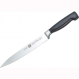 Slicing knife 20cm/7.9" - black handle