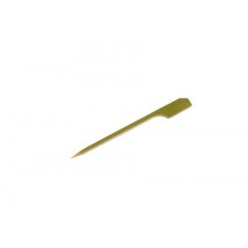 Mini golf bamboo skewer 4 in / 9 cm - Set of 100